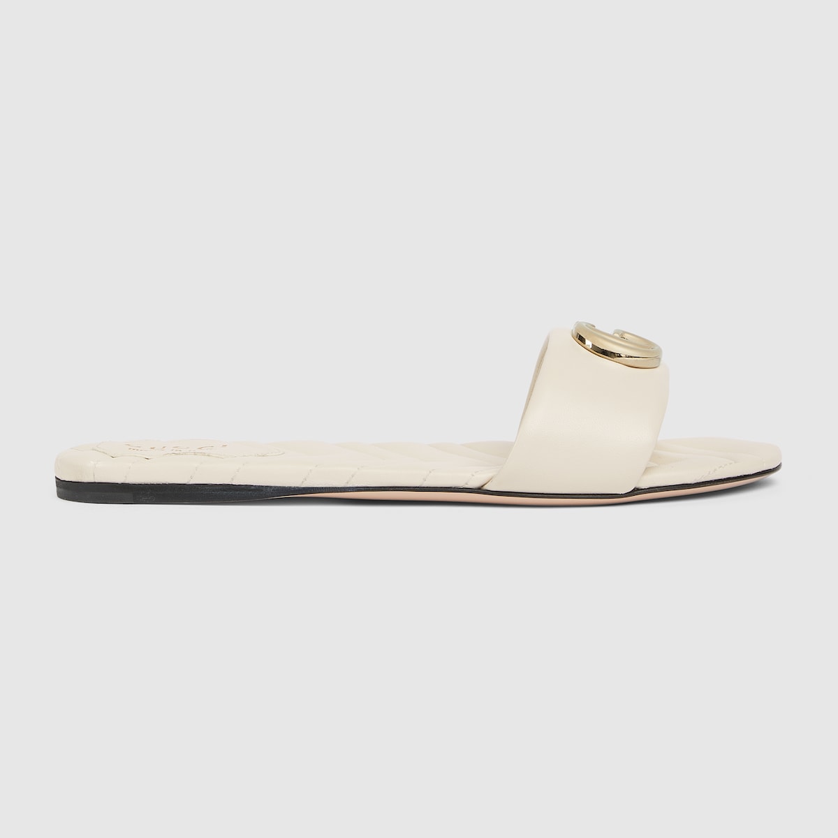 Gucci Women’s slide sandal with Double G - Image 1